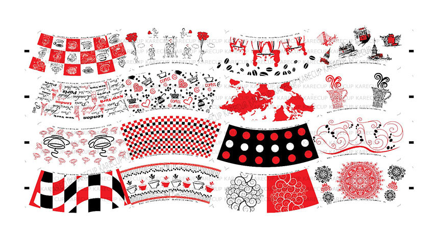 Karton Bardak Baskı ve Kesim