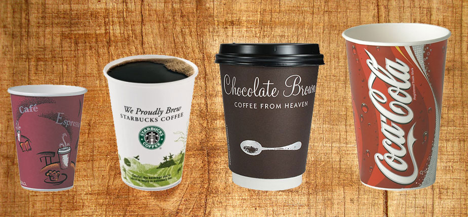 Birbirinden farklı ebatlarda karton bardak ürünlerimiz